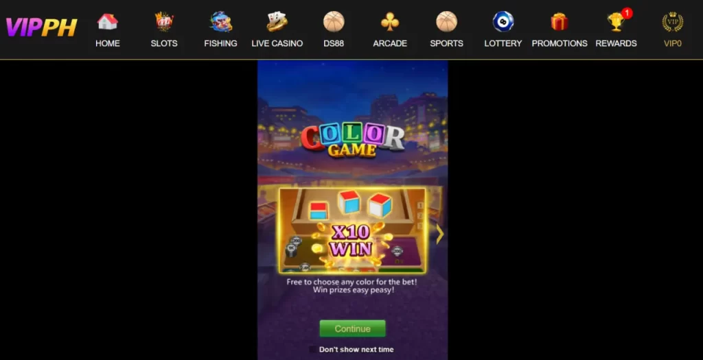 Introducing Color Game Slot