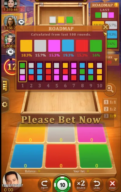Tips for playing Color Game that is easy to win
