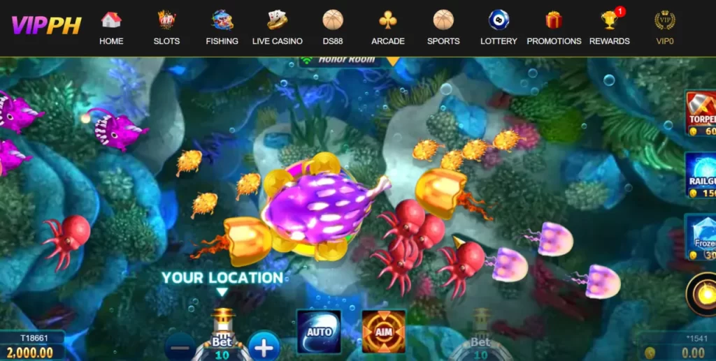 Experience playing Mega Fishing from VIPPH experts